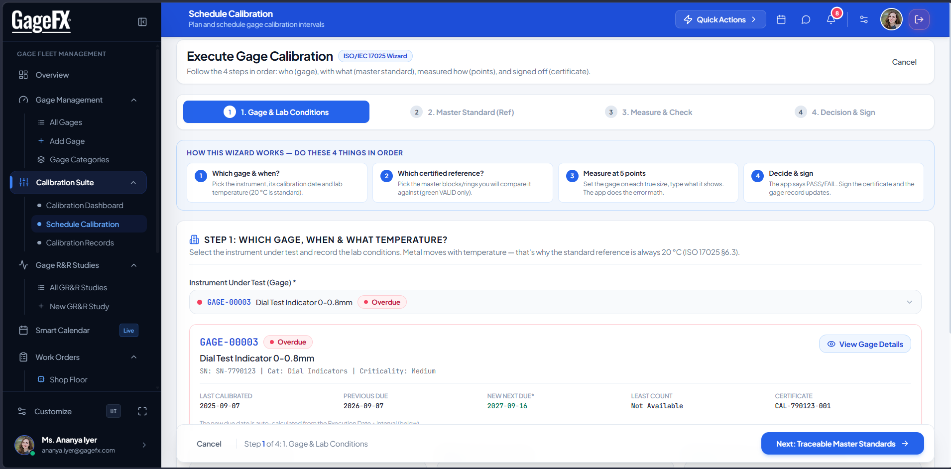 Calibration Execution Protocol