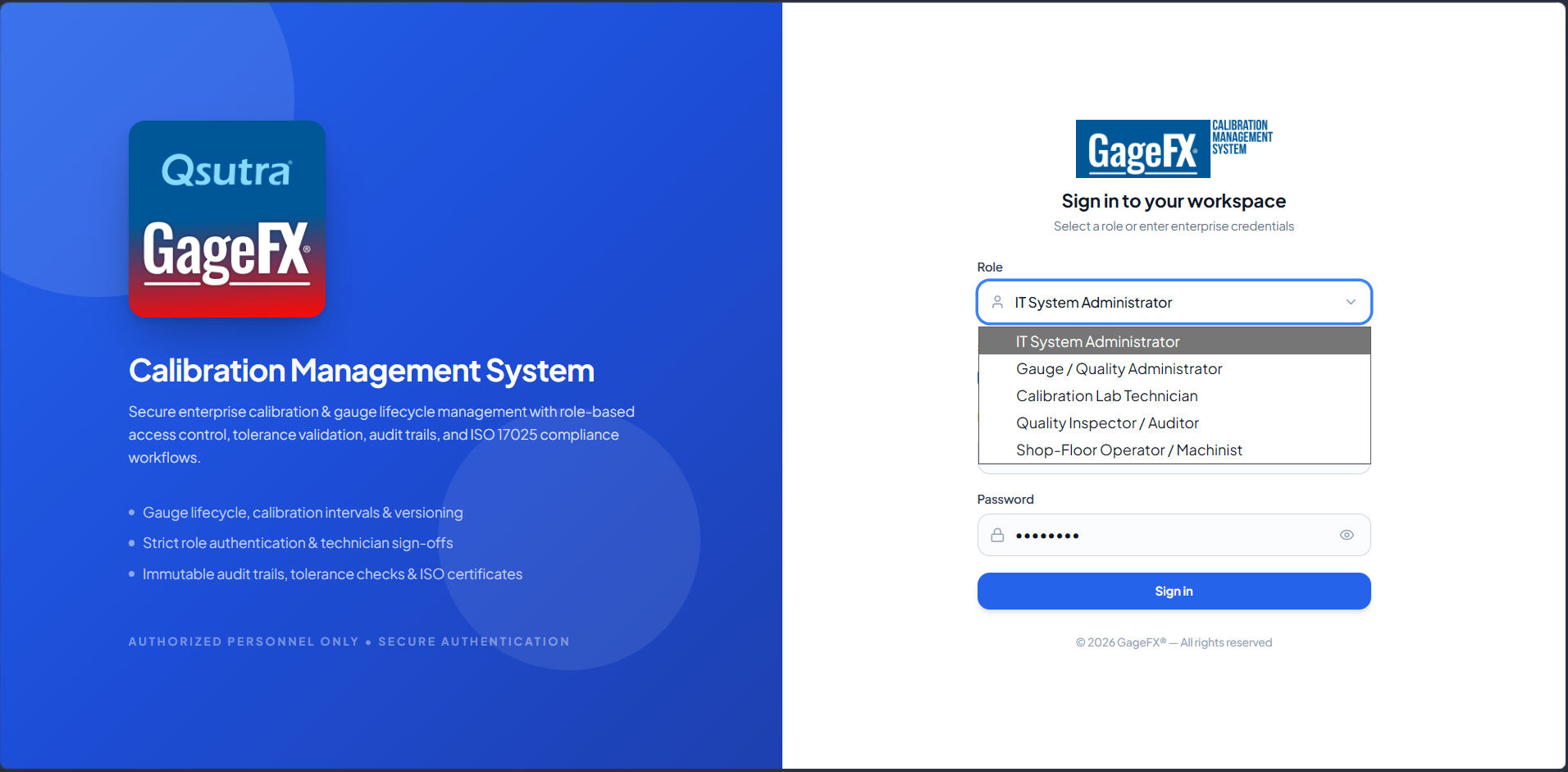 Secure Enterprise Multi-Role Login Portal (RBAC)